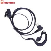 2-Pin Earpiece Headset Mic PTT For Motorola CB Radio CP88 CP040 CP100 CP110