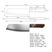 100% Original Thailand Kiwi Kitchen Knife /100%