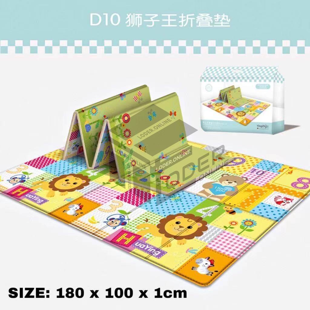 LODER Baby Playmat Baby Carpet Floor Mats Play Mat Large Foldable Waterproof Playmats 宝宝地毯