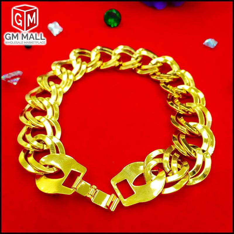 Emas Bangkok Jewellery - Rantai Tangan Coco Gold (Bracelet EB-2007)