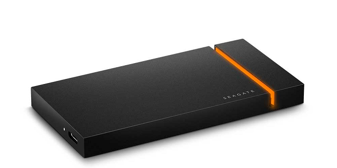 Seagate FireCuda Gaming SSD ( 2TB) with USB-C Connection, Up To 2000MB/s Transfer Speed, Customisable RGB LED Lighting , USB 3.2Gen 2x2, NVMe SSD Performance