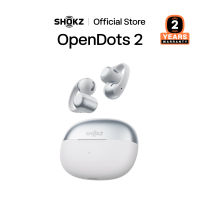 [NEW] Shokz OpenDots 2 E320 Open-ear clip earbuds|Upgraded sound Dolbly rich bass|All-day comfort and awareness|IP57 against sweat and rain|Clear calls 3 mics|Seamless 2-device switch|Precise dual controls|Less sound leak|2-Year Warranty