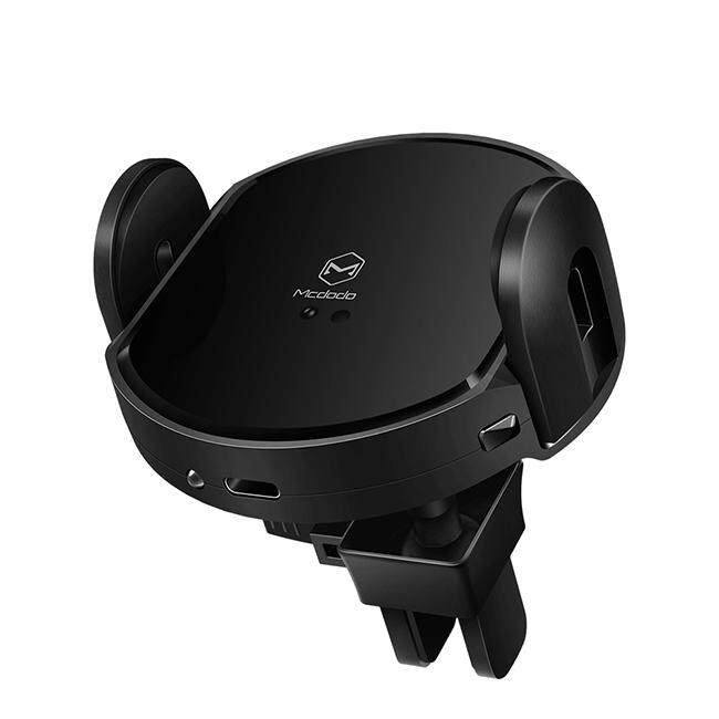 Mcdodo Car Universal Suction Holder With Wireless Charger Black (CH-6100)