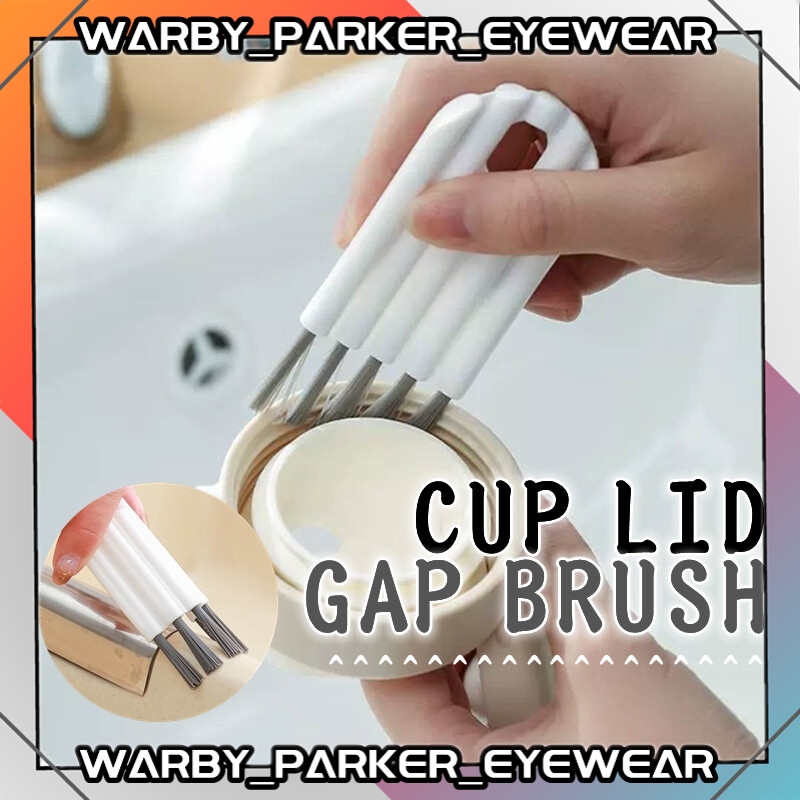 Cup Lid Gap Nylon Brush Groove Multifunctional Crevice Bendable Cleaning Bottle Dead Corner Mini Cleaner Cup Brush