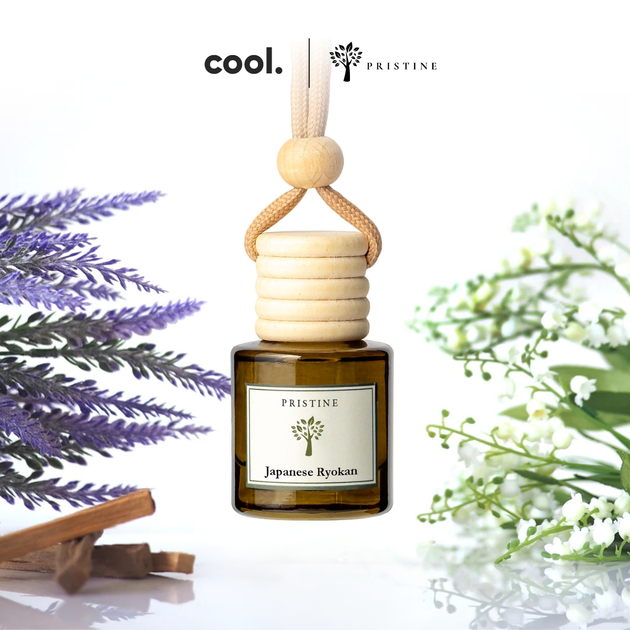 Pristine Car Diffuser | Japanese Ryokan | Hotel Series | 8ml | Luxury Car Fragrance Essential Oil