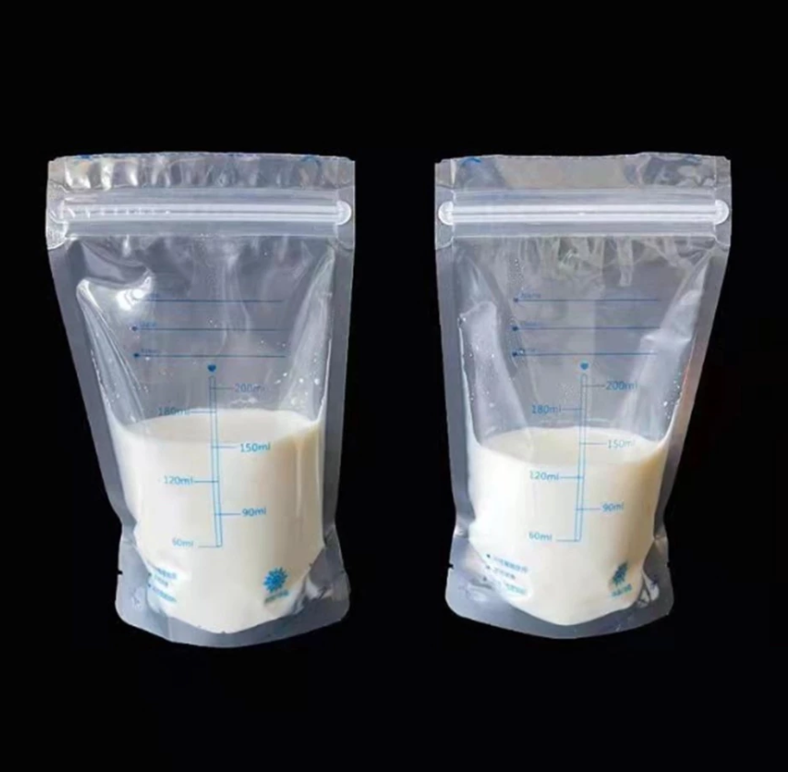 [LazChoice][200ML / 7OZ] 25 PCS - Double Ziplock BPA Free Breast Milk Storage Freezer Bags For Real Bubee Breast Pump Breastpump Uses