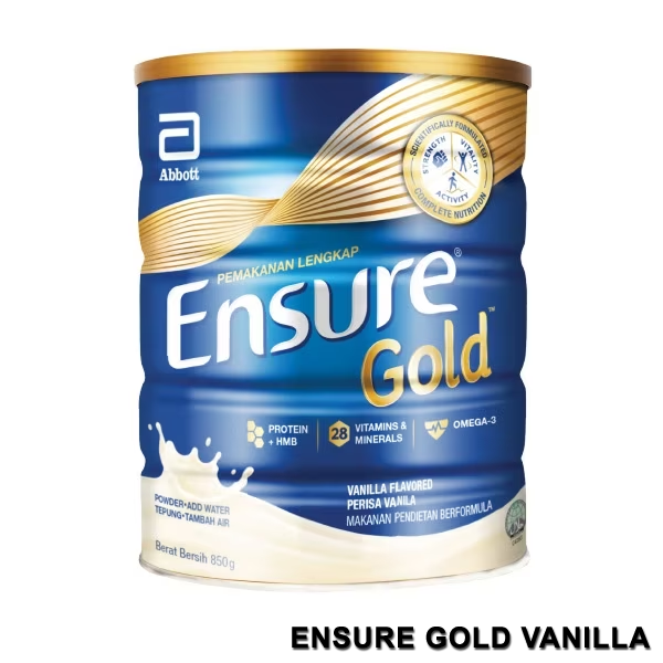 ENSURE GOLD Powder - Vanilla 850g
