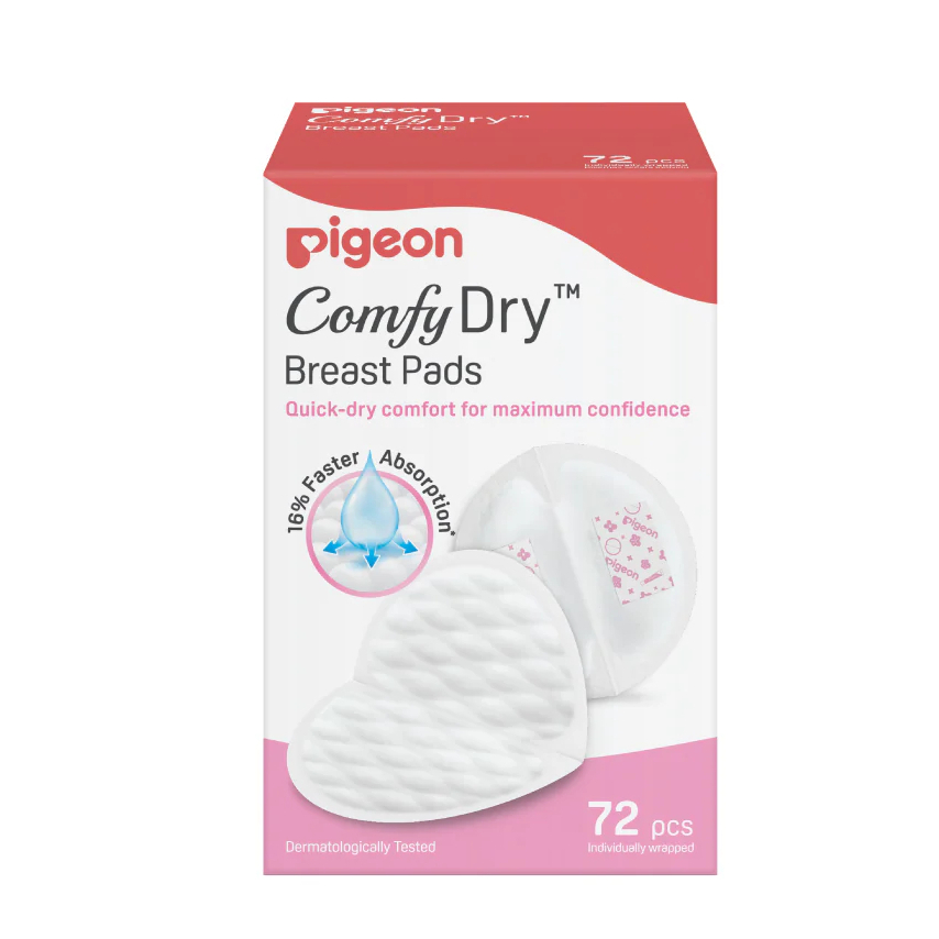 Pigeon ComfyDry Breast Pads | Comfy Feel Breast Pad