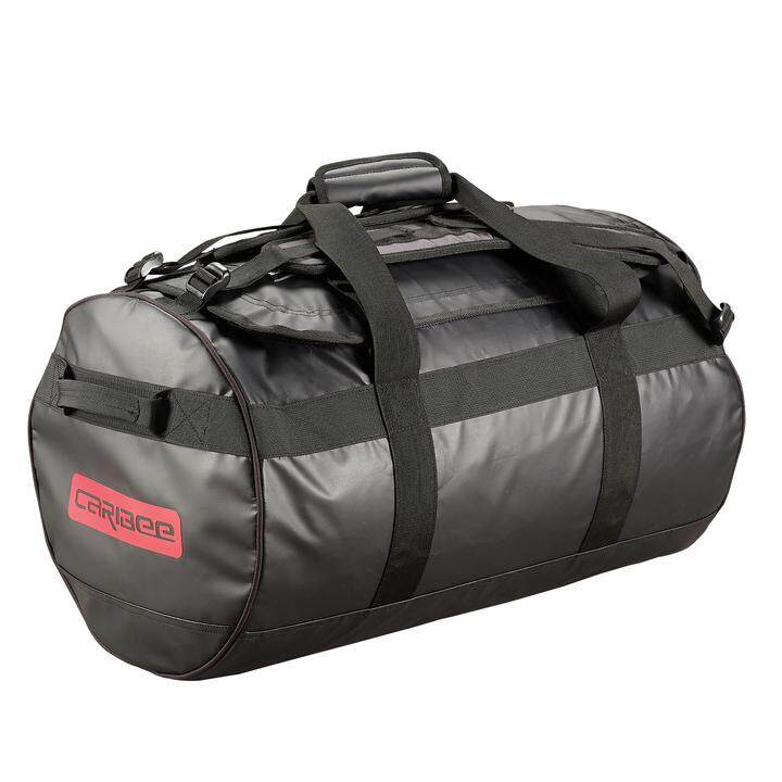 CARIBEE Kokoda 65L Travel Bag - Heavy Duty Waterproof Duffle Bag Sport Camping Bag Travel Backpack [Australia Imported]