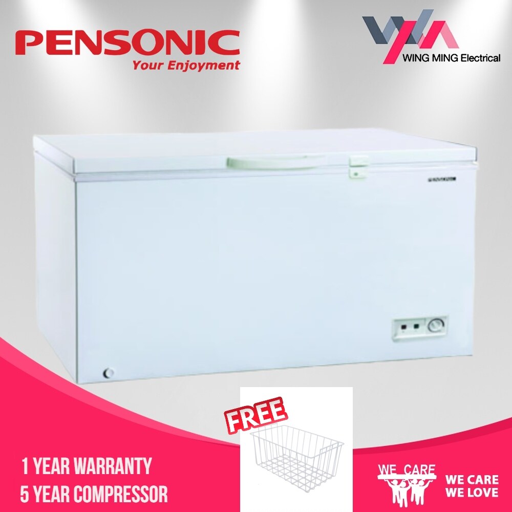 Harga Peti Ais Pensonic Chest Freezer 400 Liter PFZ-402 Free Basket 2020 Harga Peti Ais Pensonic Chest Freezer 400 Liter PFZ-402 Free Basket 2020