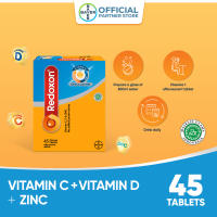 Redoxon Triple Action Effervescent Orange Tablets (45`s)