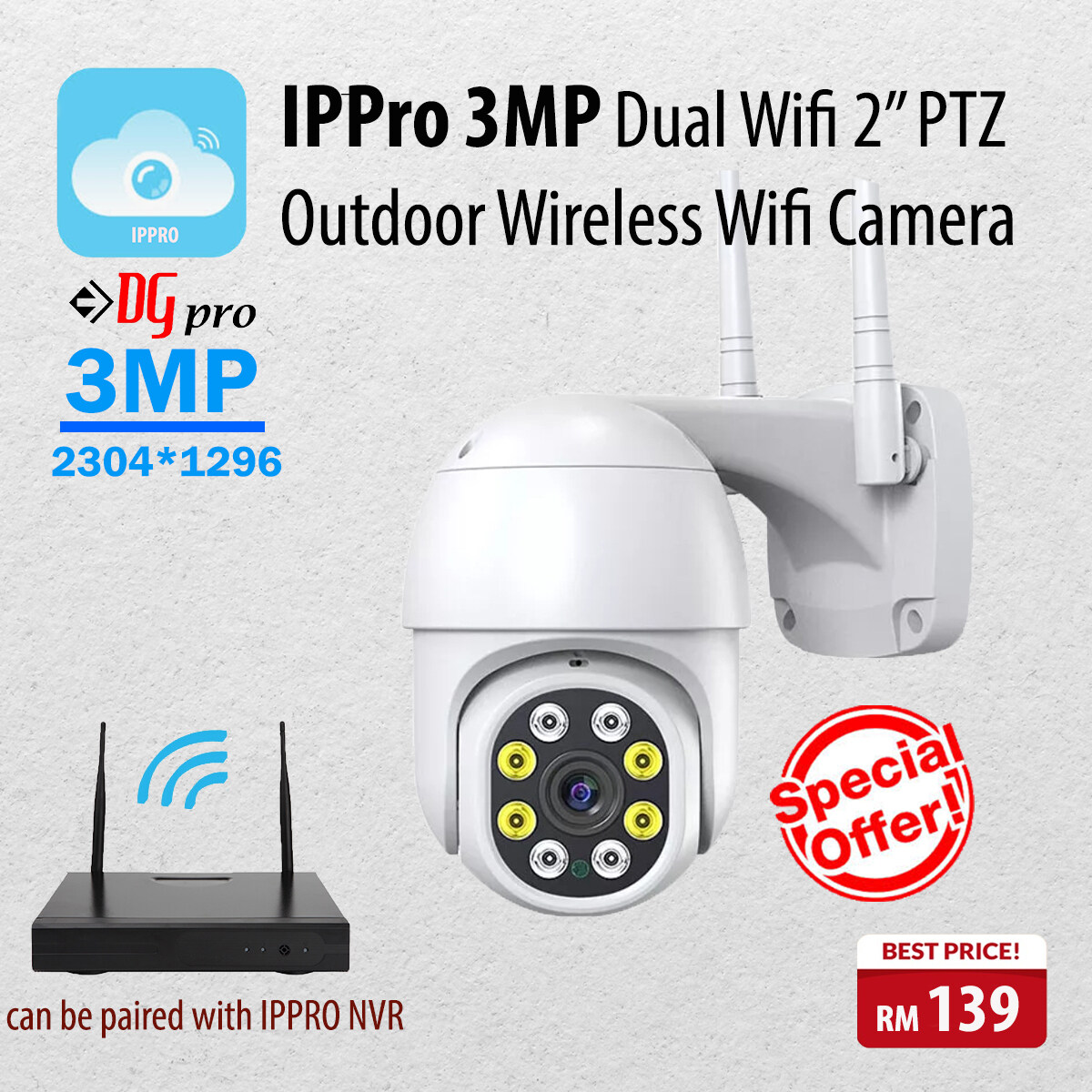 cctv camera 3mp price