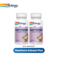 HEART CARE - Solaray Hawthorn Extract Extra 25% [Twin Pack] - 2x75 Capsules