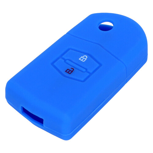 1x vỏ bọc chìa khóa ô tô 2 nút bằng silicon chất lượng cao vỏ bọc thay thế cho mazda 3 2 6 2003 2004 2005 2006 2007 2008 2009 2010 2011 2012 2013