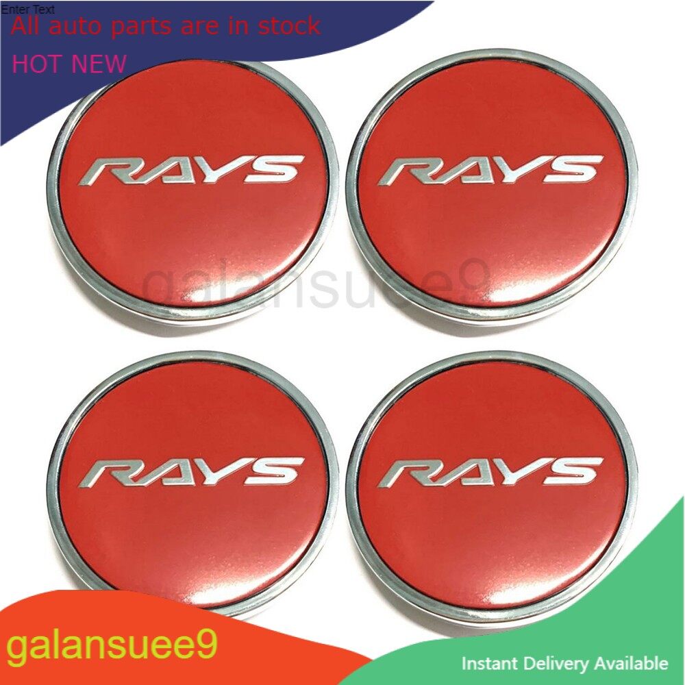 4pcs 58mm Car Wheel Center Hub Cap For Rays Volk Racing