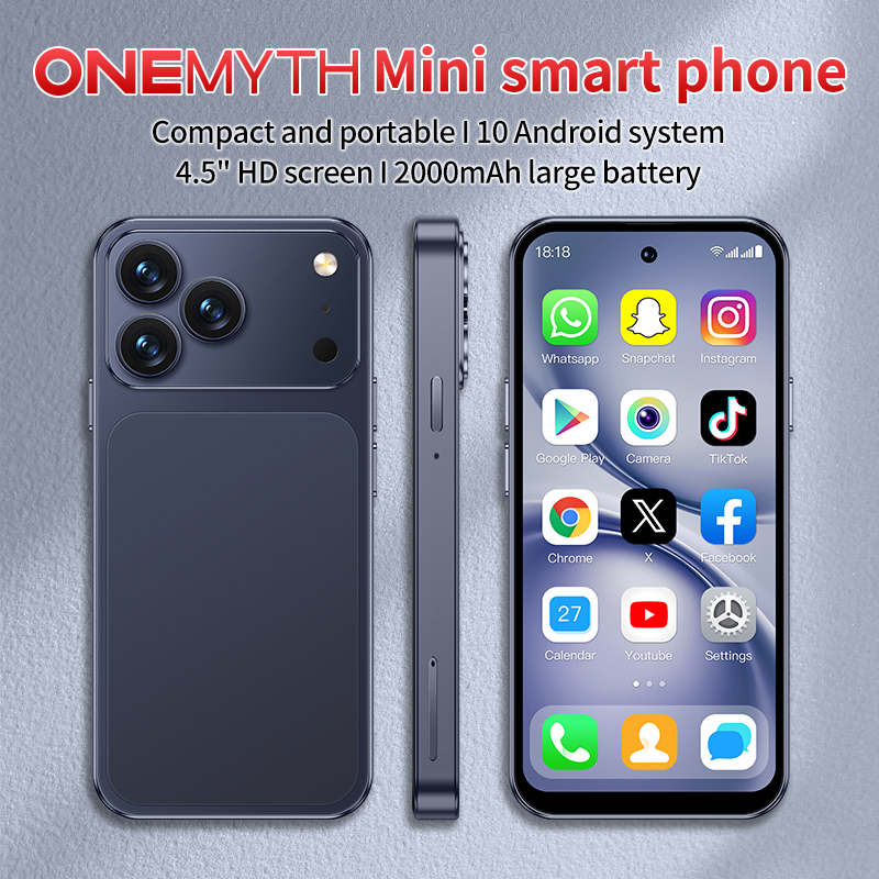 A19 PRO 4G LTE Mini Smartphone Android OS 4.5" Display Face