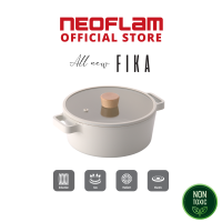 NEOFLAM FIKA Non-stick Casserole 24cm