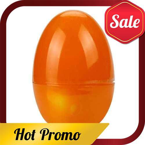 Transparent Water Egg Stress Relief Squeezing Mascot Yolk Squishy Ball (Orange)