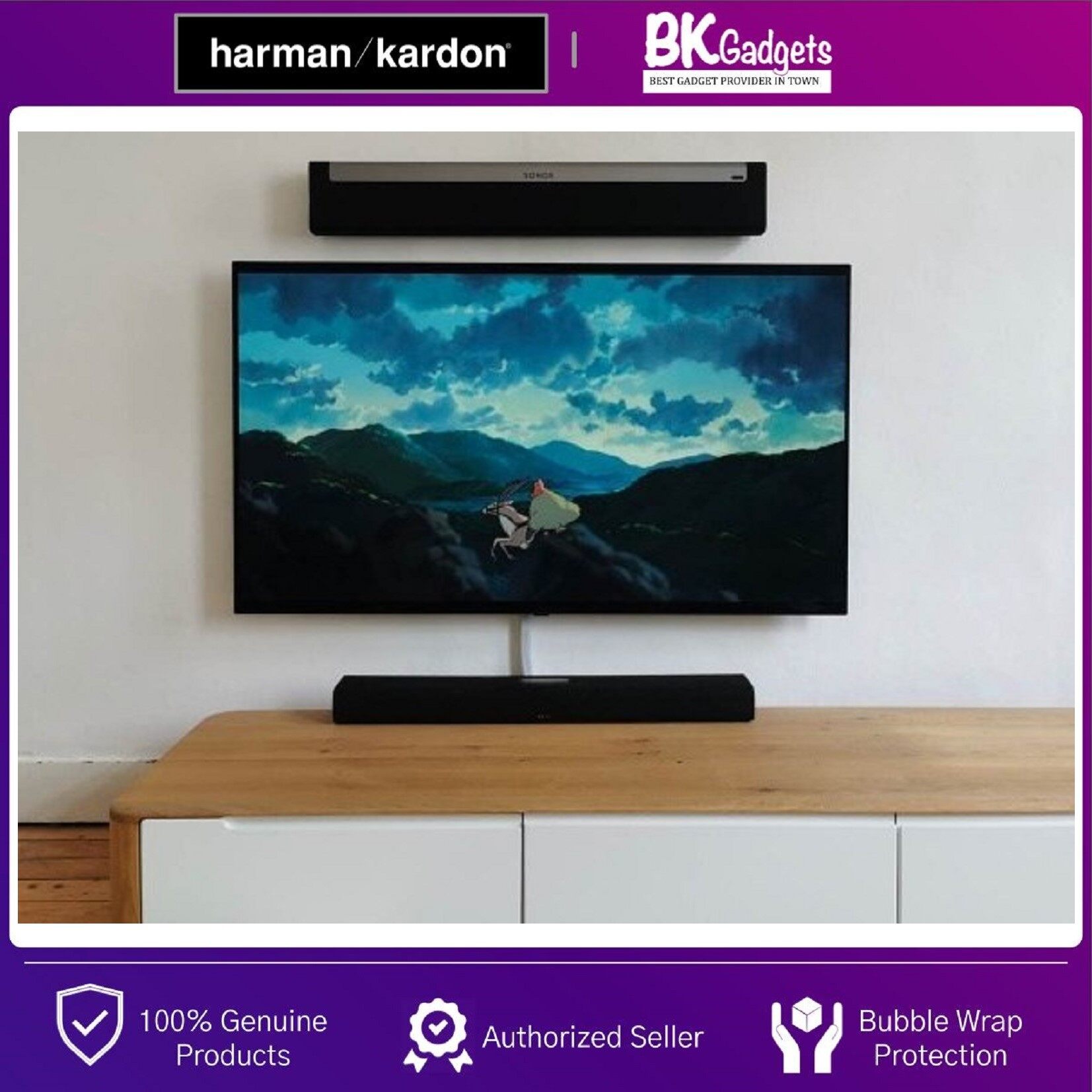 Harman Kardon Citation MultiBeam 700 - The Smartest Compact Soundbar with MultiBeam Surround Sound | Support Google Home