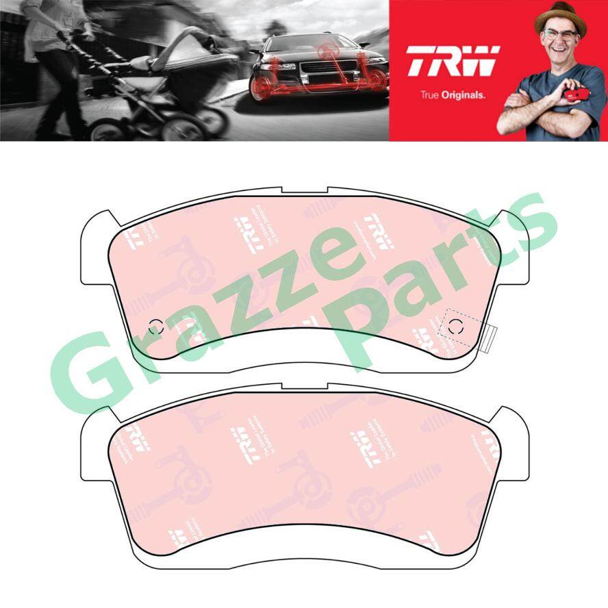 TRW Brake Pad Front for GDB7690 - Perodua Myvi 2005-2010
