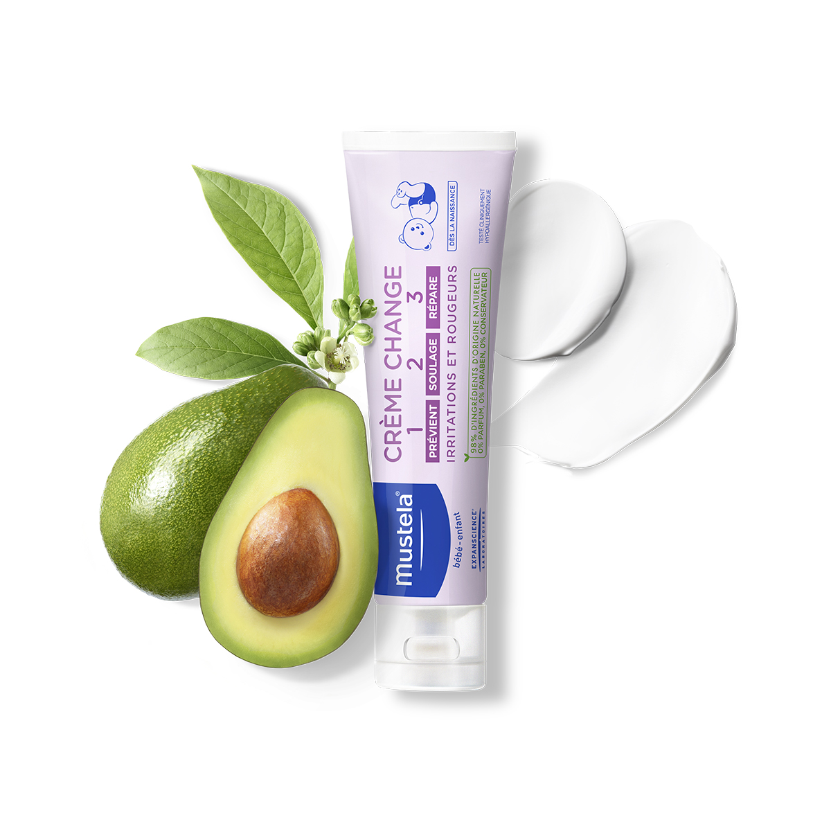 MUSTELA Vitamin Barrier Cream Mustela Diaper Cream (50ml 100ml) Mustela Baby Oil Baby Massage Oil