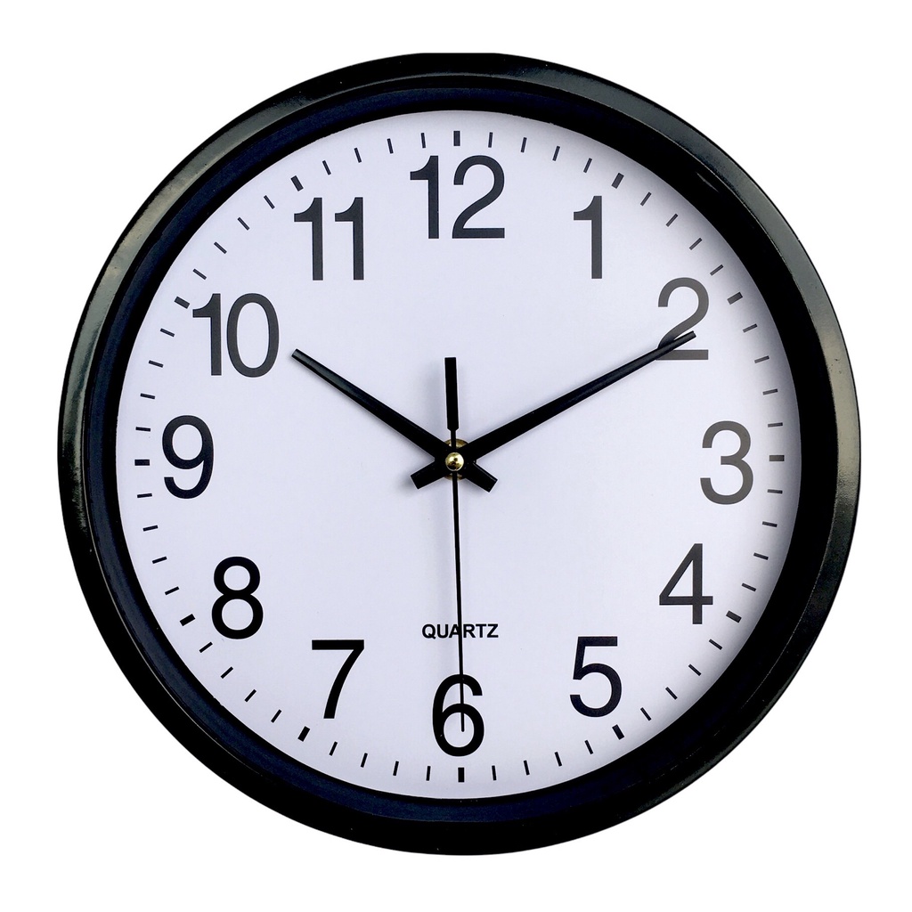 The Gift Wall Clock Home Decor 25cm Clock 10 Inci Jam Dinding Jam Hiasan Rumah Jam
