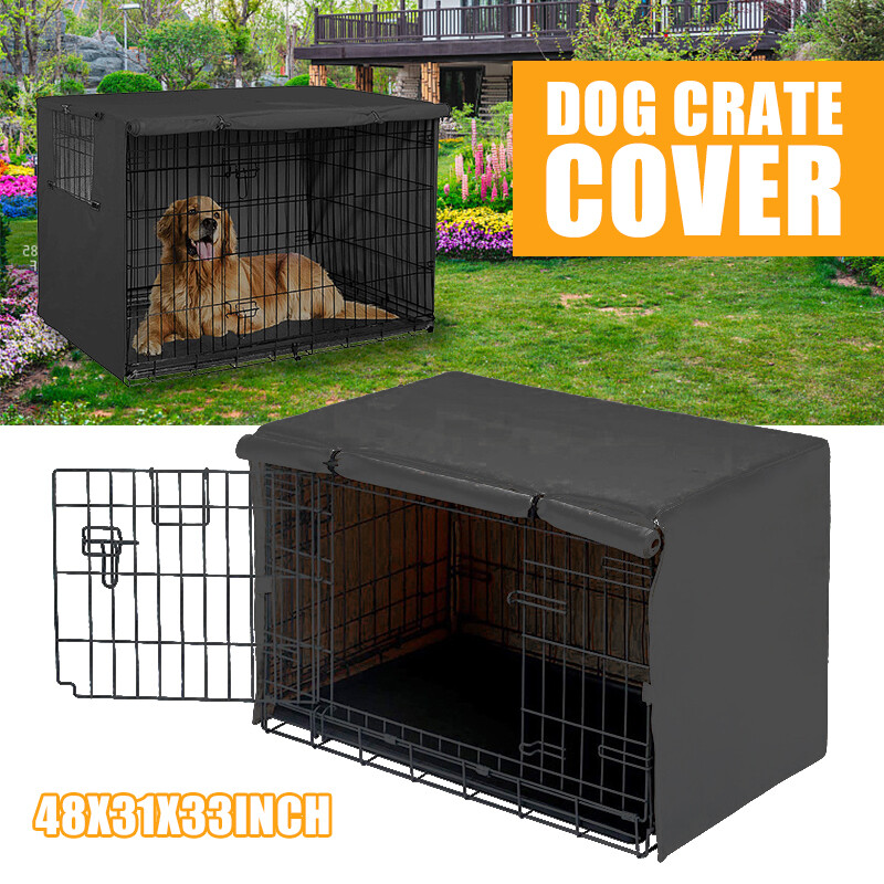 Bokali cực lớn 48 Inch Khổng Lồ Giống thùng để chó Kennel Pet lồng dây Gấp Bìa