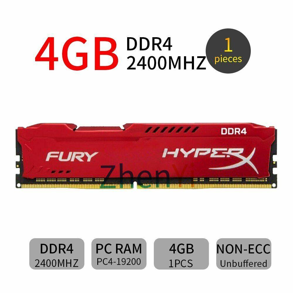 RAM HyperX Fury DDR4 3200 16GB (8GB×2) Hyperx Fury Ddr4 Ram Memory - 8Gb, 16Gb, 2400/2666/3200Mhz