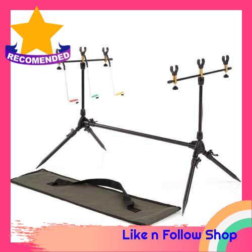 Adjustable Retractable Carp Fishing Rod Pod Stand Holder Fishing Pole Pod Stand Fishing Tackle Fishing Accessory