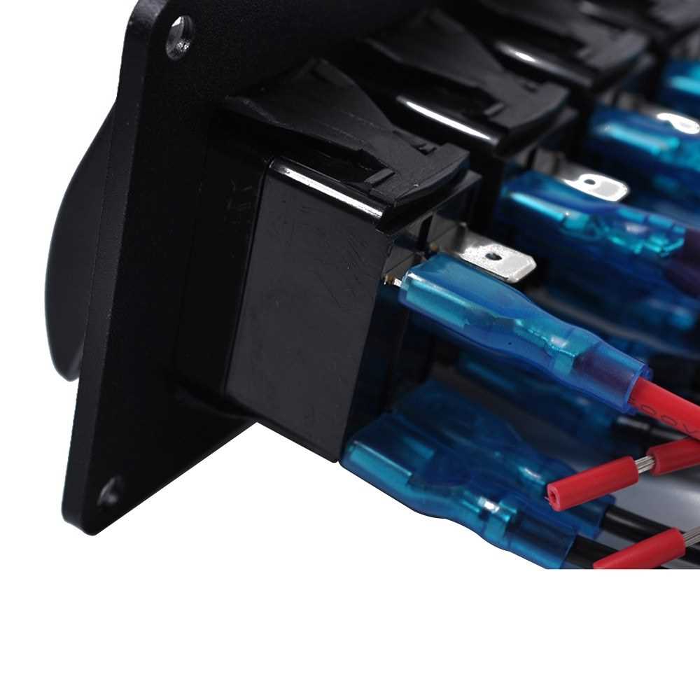People's Choice 4 Gang 5 Pin Rocker Switch Panel, Waterproof On-Off ...