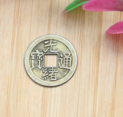 高质量铜钱 五帝钱 批发价 2.4厘米铜钱 招财辟邪镇宅保平安 顺治康熙雍正乾隆嘉庆 五帝钱配件2.4厘米纯铜十帝钱铜钱 辟邪化煞 招财纳福 仿古币铜 出入平安 招财进宝 Feng Shui Coin Copper Coin