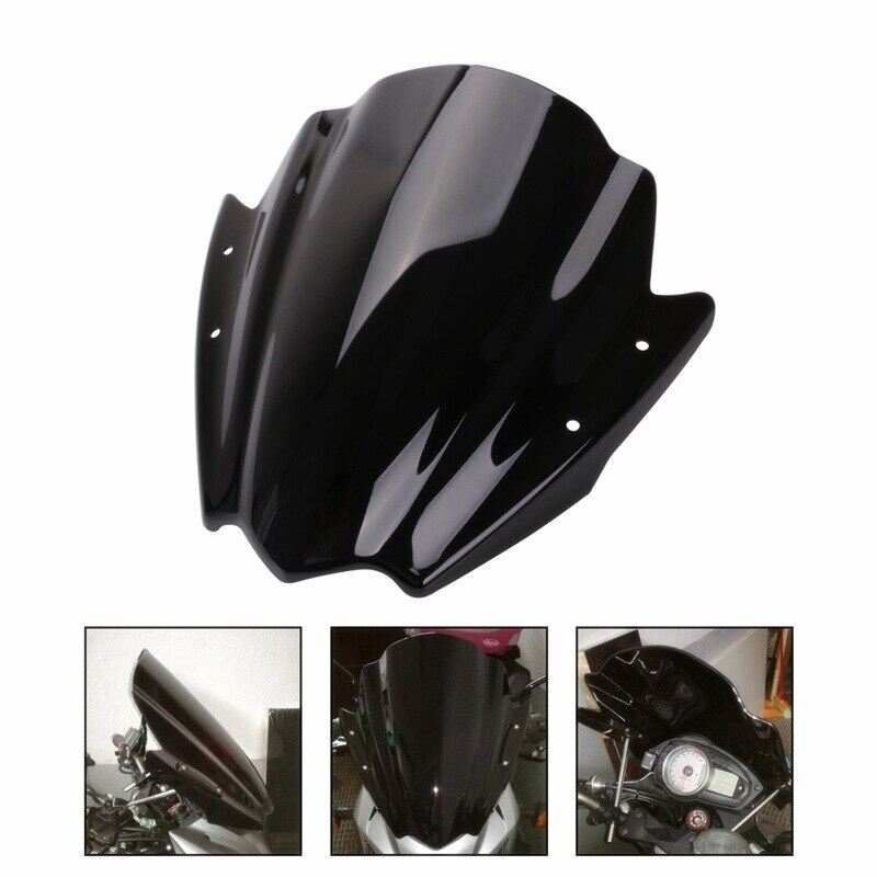 Tấm chắn gió chắn gió bằng nhựa thông dụng cho xe máy tấm chắn gió cho kawasaki yamaha honda bj600gs có giá đỡ