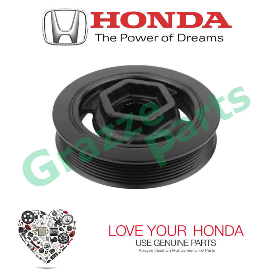 Honda Original Crankshaft Pulley Timing Pully Crank Shaft Honda Accord
