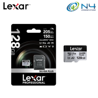 Lexar Professional SILVER PLUS microSDXC UHS-I Card 64GB/128GB/256GB/512GB/1TB up to 205MB/s read up to 100MB/s write