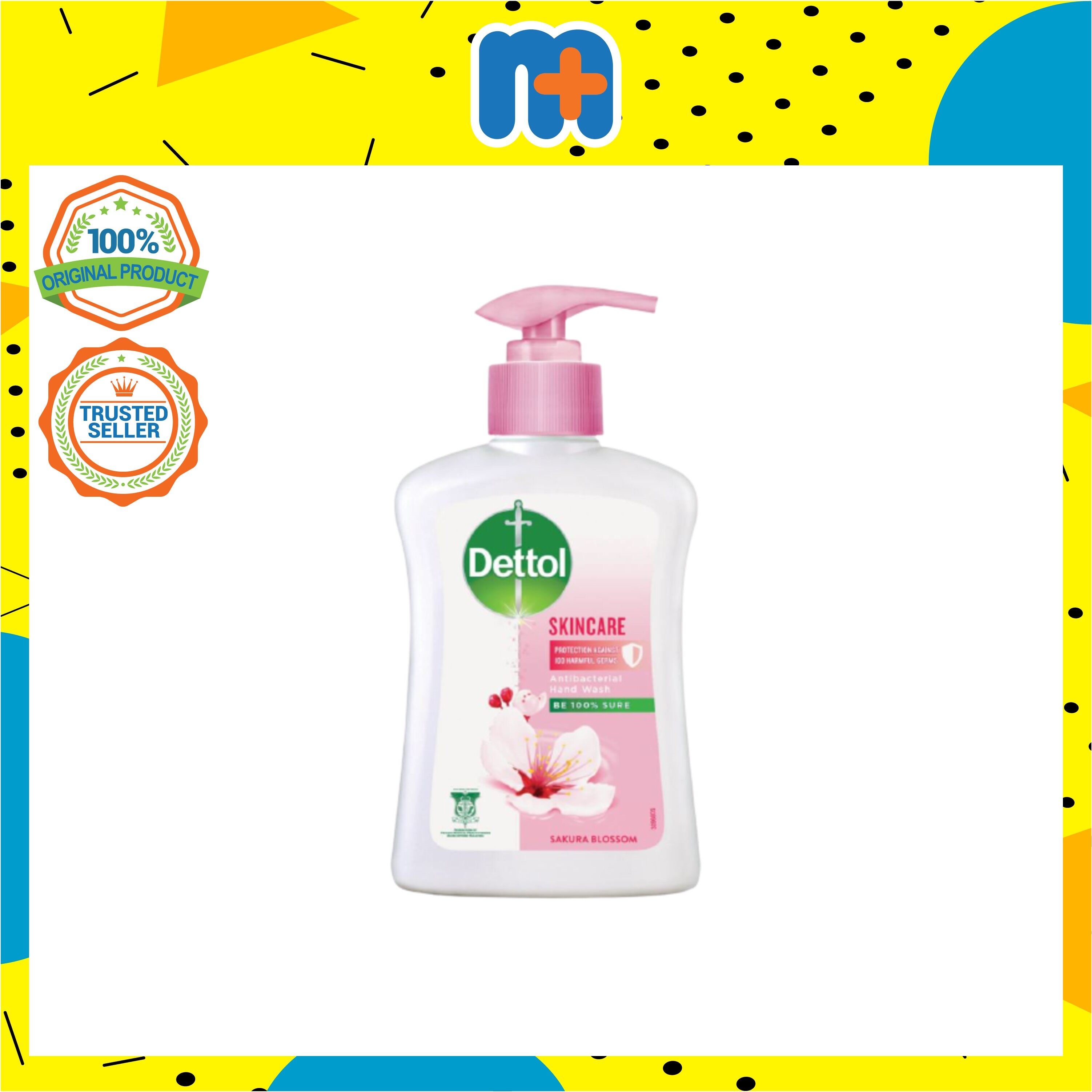 [MPLUS] DETTOL Antibacterial Skincare Liquid Hand Wash 250ml