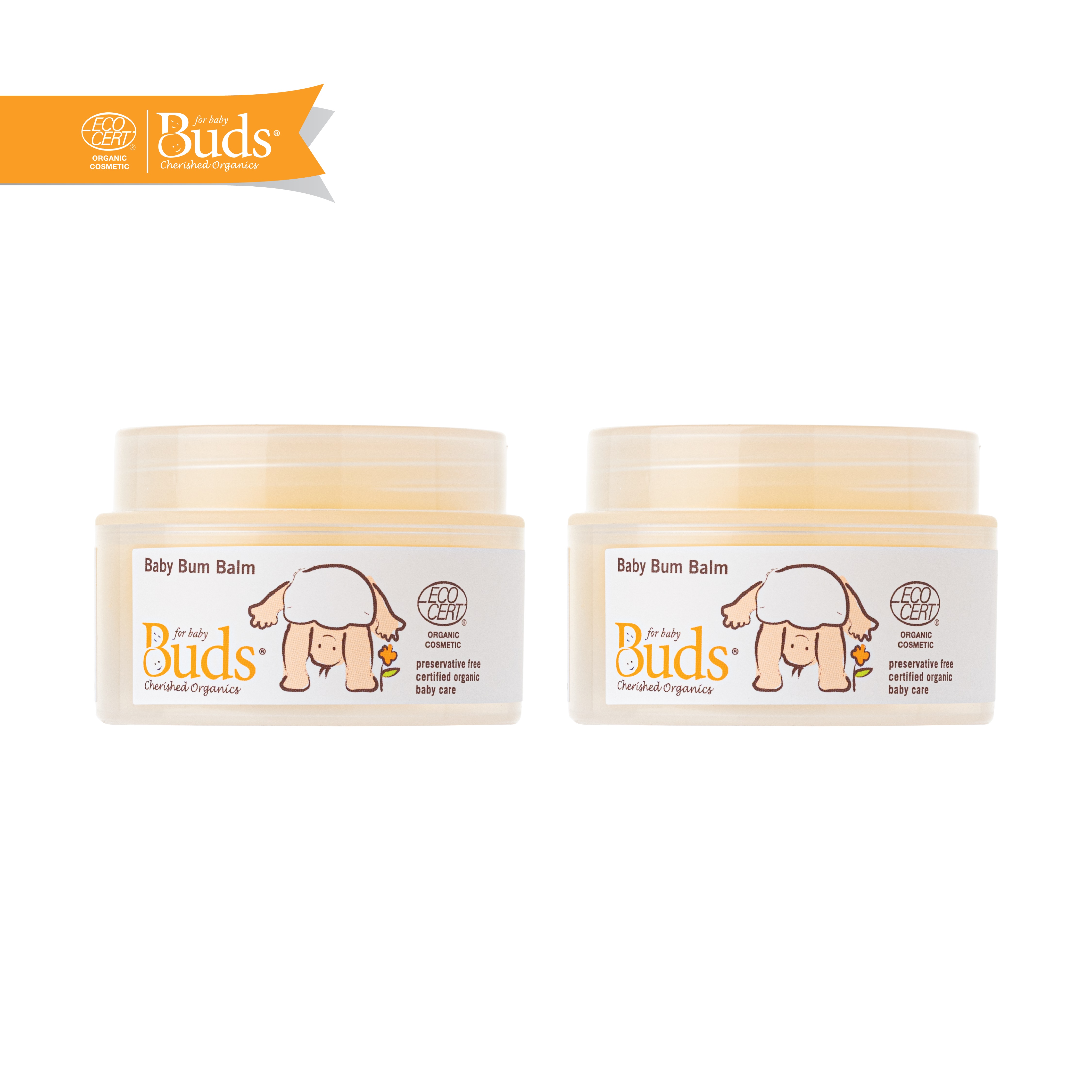 [Twin Pack] Buds Organics BCO Baby Bum Balm (50ml)