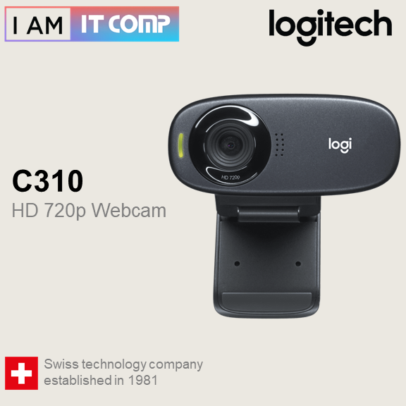 Logitech C310 HD 720P Webcam Built in Microphone / USB Webcam ( 960-000588 )