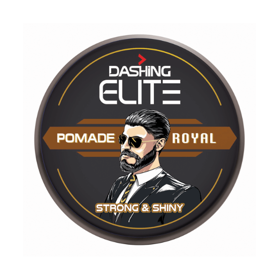Dashing Elite Pomade (Extreme Hold Revo / Strong & Shiny Royal) (75g)