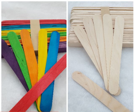 Ice Cream Stick / Batang Ice Cream (150mm x 18mm x 2mm) 50 pcs