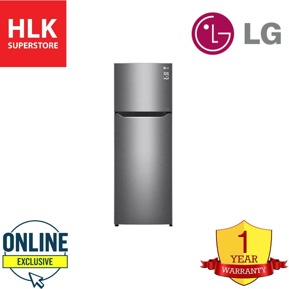 Harga Peti Ais LG GN-B372SQCB IEC Gross 333L Dark Graphite Steel Top Freezer with Inverter Compressor & Multi Air Flow 2020 Harga Peti Ais LG GN-B372SQCB IEC Gross 333L Dark Graphite Steel Top Freezer with Inverter Compressor & Multi Air Flow 2020