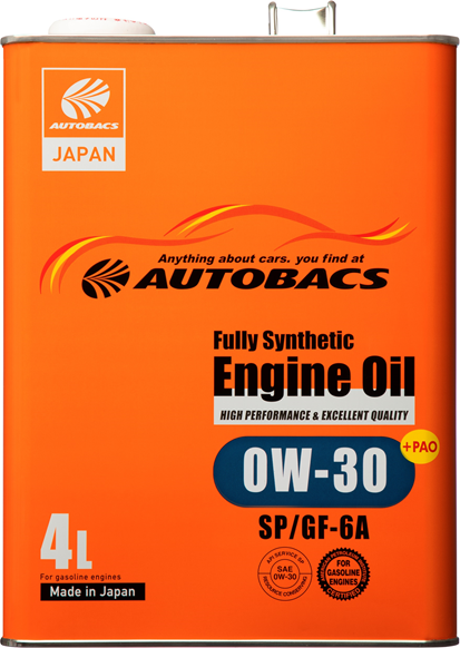 AUTOBACS 0W-30 Fully Synthetics Engine Oil [MADE IN JAPAN]