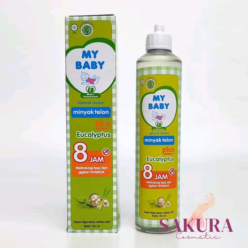 MY BABY MINYAK TELON PLUS EUCALYPTUS 150ml - Baby & Kids