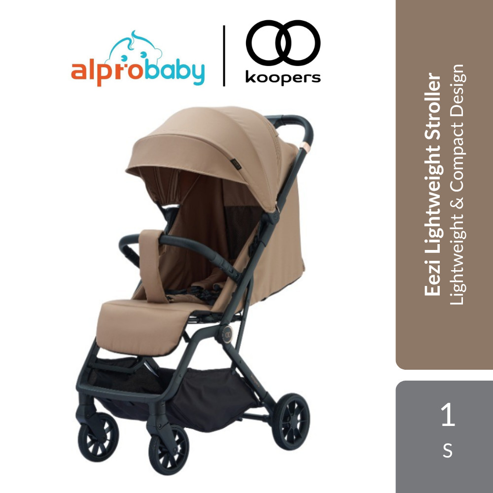 [Alpro Baby] Koopers Eezi Lightweight Stroller 1s | Lightweight & Compact Design For Comfortable Everyday Travel