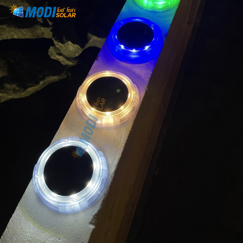MODI Solar Garden Light Led Outdoor Light White /Blue /Green 2W Solar Powered Spotlights Ground Light Waterproof IP65 Decoration for Garden/Yard/Lawn
