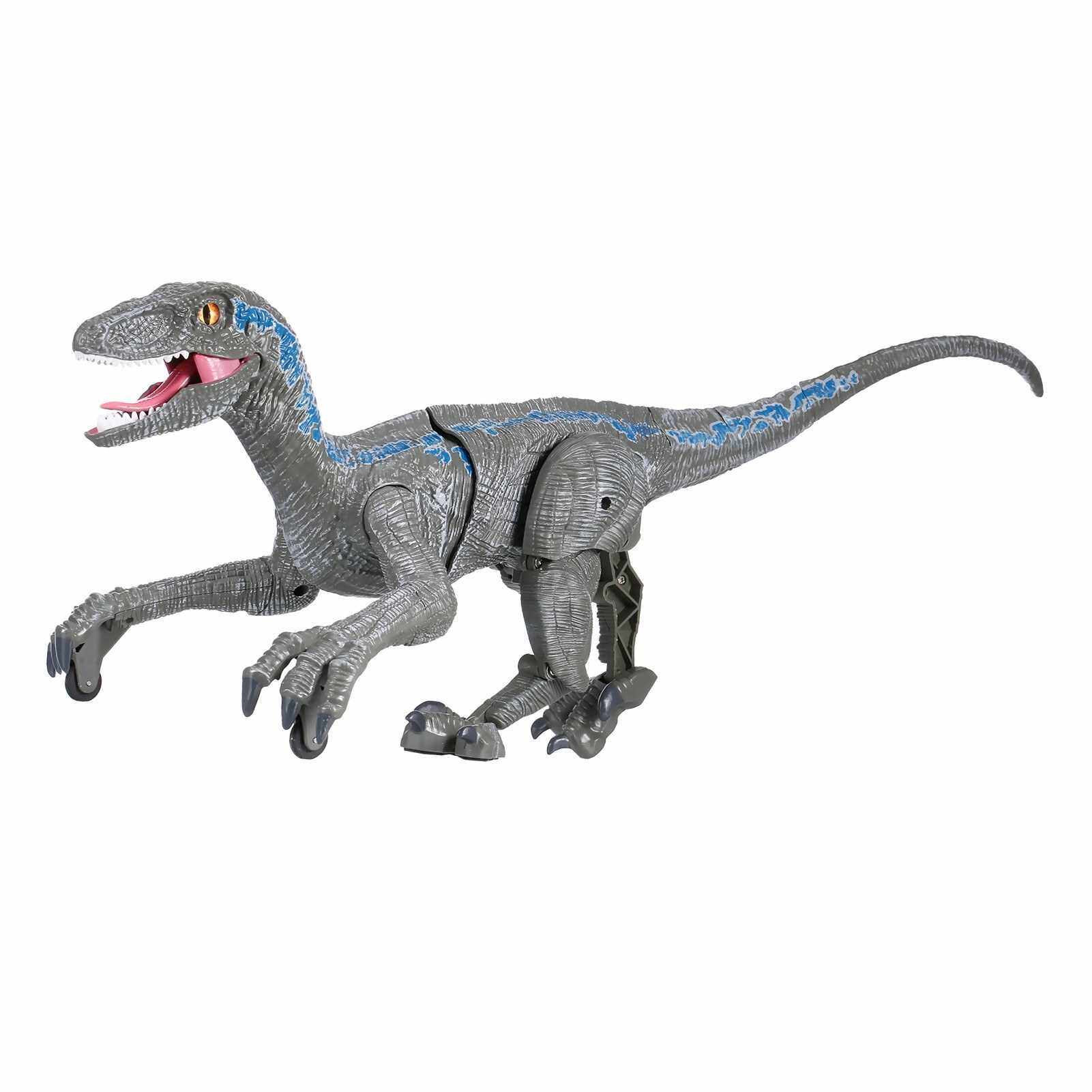 SM180 Remote Control Dinosauria Velociraptor Toy Big Walking ...