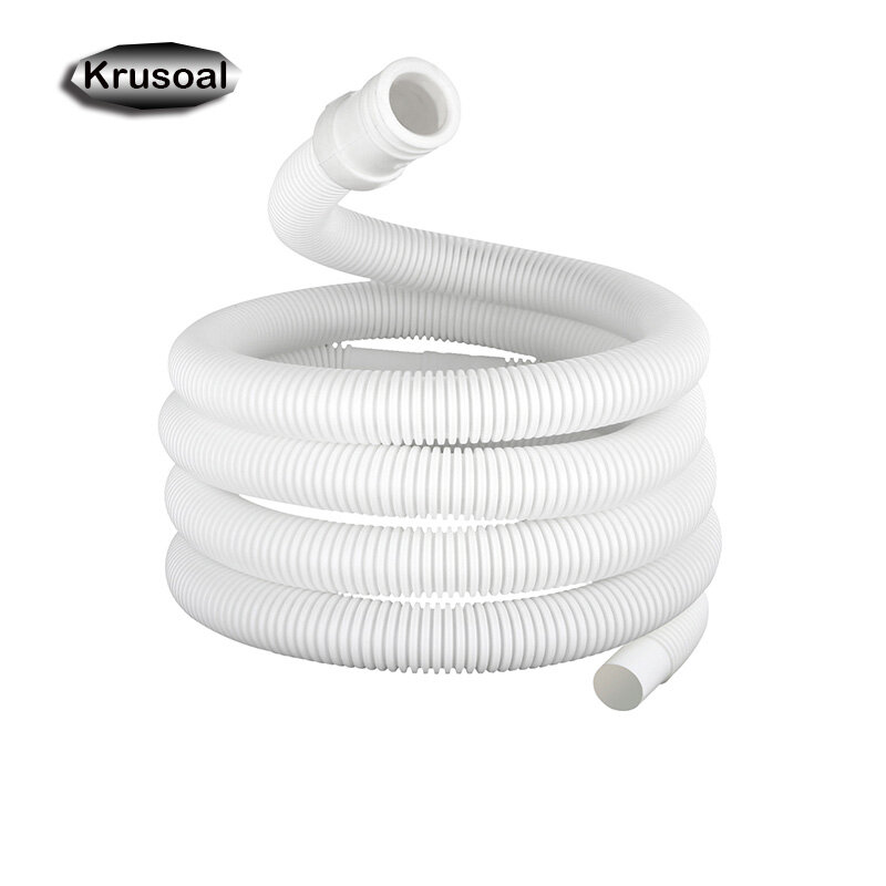 Ống thoát nước màu trắng 1m-5m 15mm x 16mm ống dẫn nước cho máy điều hòa không khí hoặc máy giặt ống dẫn nước