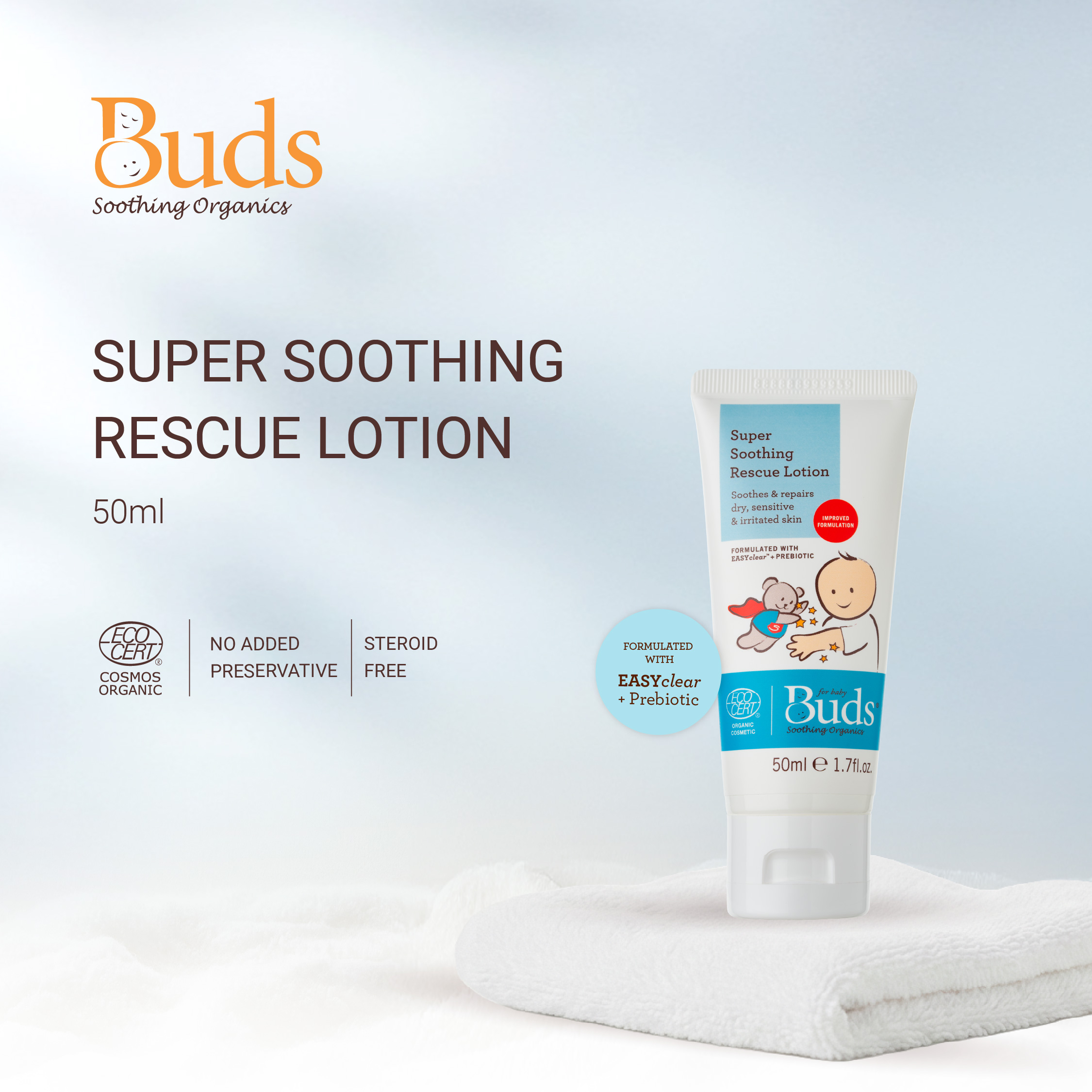 Buds Organics BSO Super Soothing Rescue Lotion (50ml)