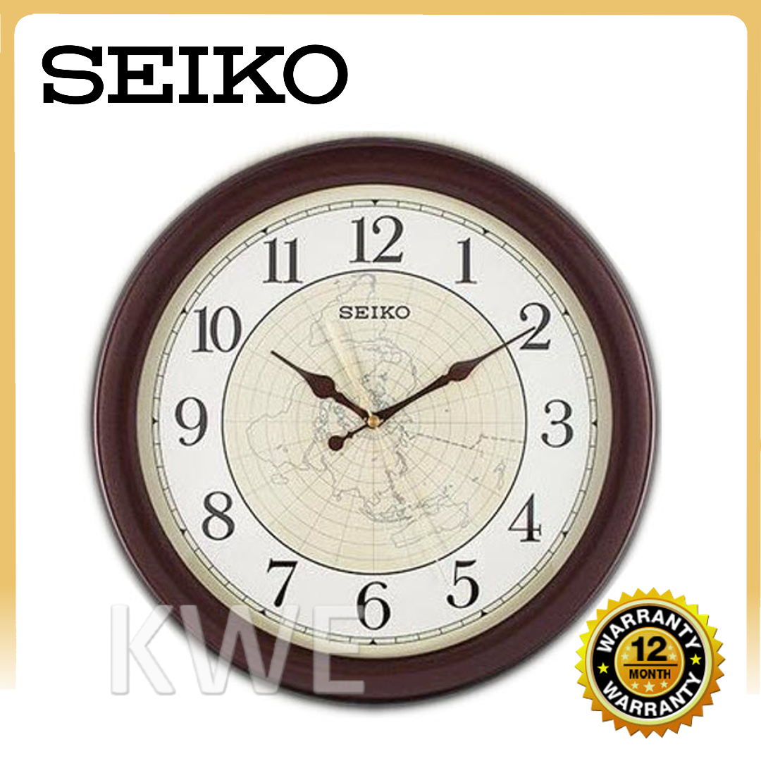 100% ORIGINAL SEIKO Quartz Analogue Wall Clock QXA709 (QXA709B) [Jam Dinding]