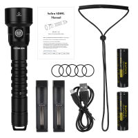 New Sofirn SD09L LED Flashlight 6800lm 21700 USB Rechargeable Underwater Waterproof Torch SST40 Diving Light