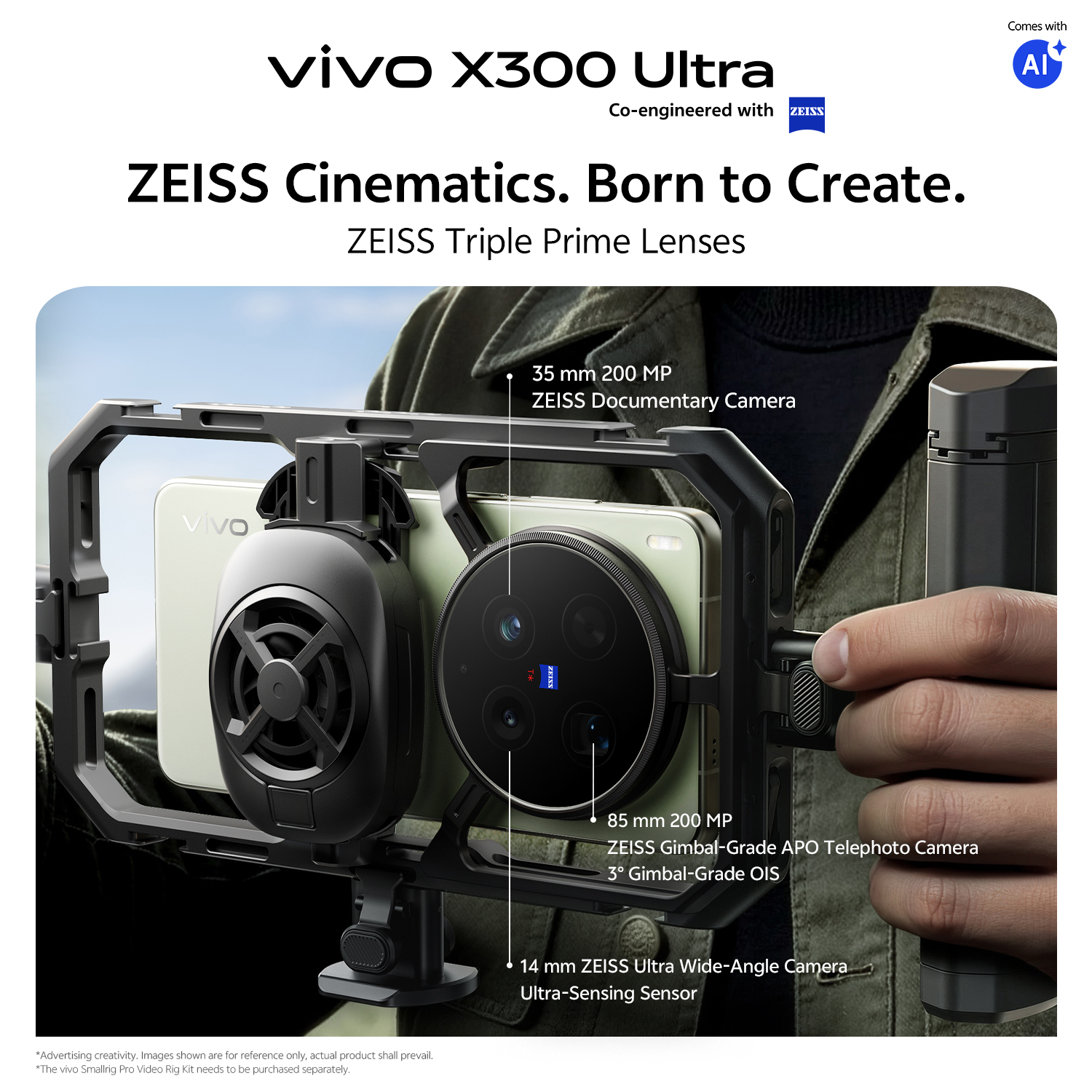 vivo X300 Ultra Photographer Kit (X300 Ultra 16GB+1TB vivo
